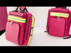 Mochila de primeros auxilios al aire libre. Kit de rescate de emergencia. Mochila de emergencia anti-terremoto e inundación.