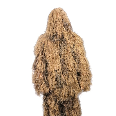 Poliéster adulto 100% de Camouflage Suit Durable Hunter Ghillie Suit del francotirador