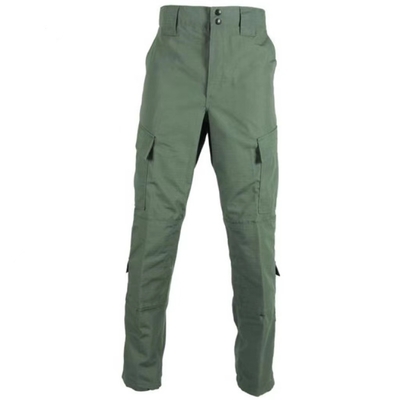 Pantalones modificados para requisitos particulares rasgón-parada del ACU de la tela del color del algodón del poliéster/el 35% del 65% de los hombres