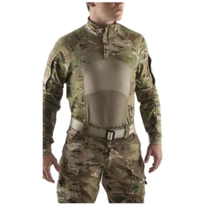 Camisa de combate táctica militar al aire libre Traje de rana Camuflaje personalizado