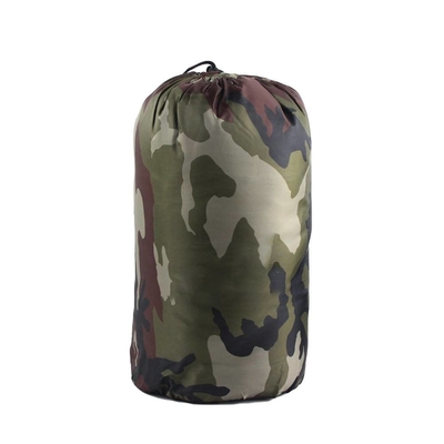 saco de dormir engranaje que acampa y que camina de los 220x75cm del camuflaje del poliéster 170T