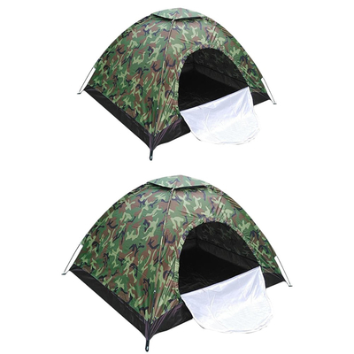 Del poliéster de Oxford de la tela del hombre del camuflaje de la tienda del surgir tienda portátil del camuflaje